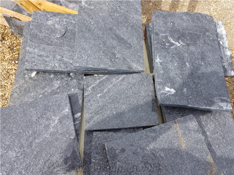Blue Quartzite Cut Stone Irregular Surface Walling