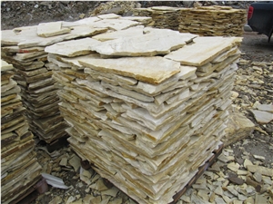 Vanilla Quartzite Flagstone Walling