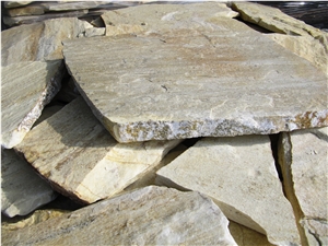 Vanilla Quartzite Flagstone Walling