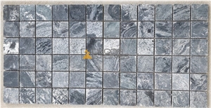 Silver Grey Quartzite Mosaic Tiles