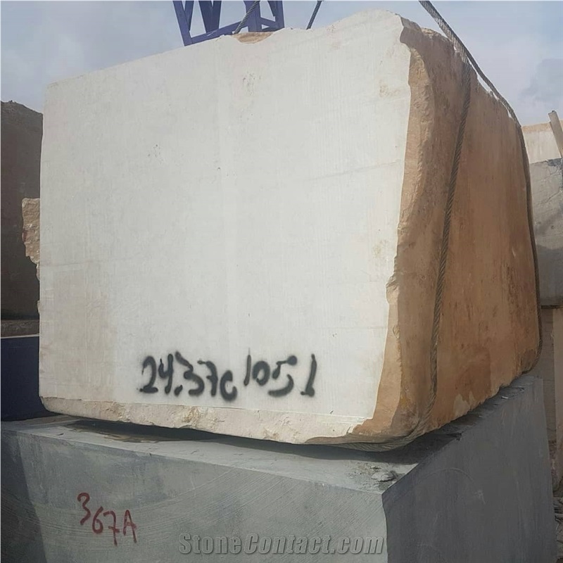 Iran Beige Limestone Block