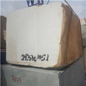 Iran Beige Limestone Block