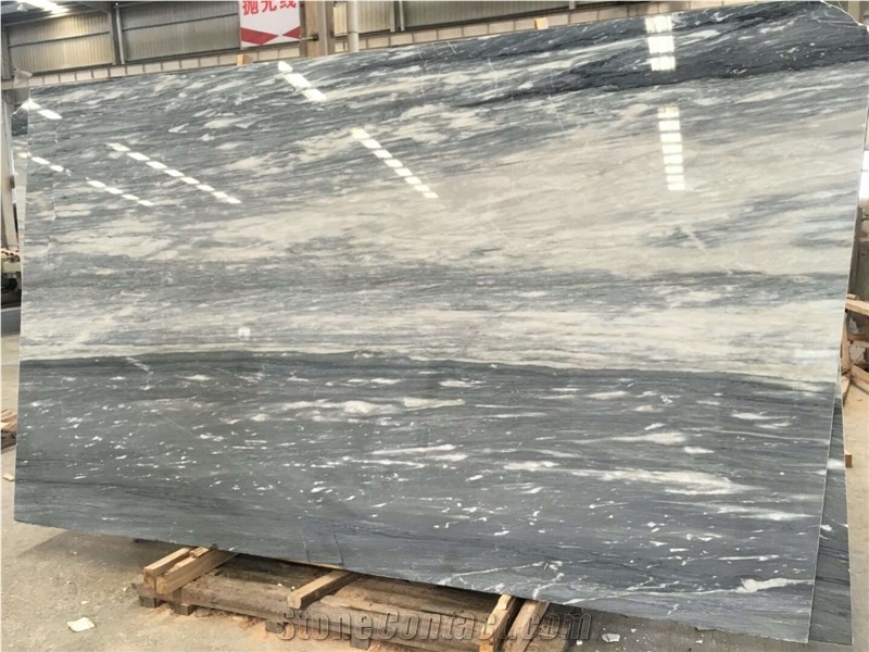 Blue Gray Sand Marble Slabs & Flooring Tiles Price