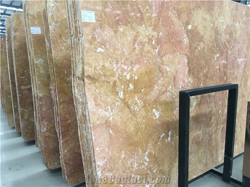 Cheap Chinese Karen Gold Marble Slabs Tiles Price