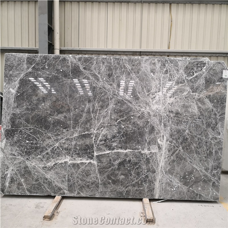 Chinese Silver Mink Marble Slabs & Walling Tile