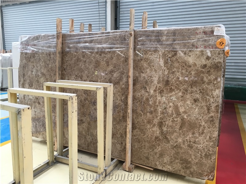 Crystal Light Brown Marble Slabs & Flooring Tiles