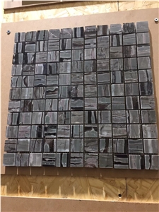 Da Vinci Brown Wooden Marble Wall Flooring Tiles