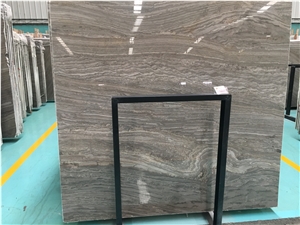 Imperial Royal Wood Grain Marble Slabs, Floor Tile