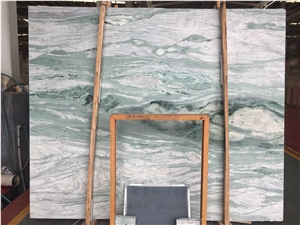 Jade Green Cloud Marble Slabs & Wall Flooring Tile