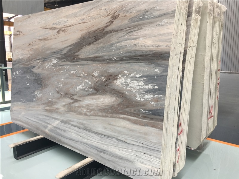 Palissandro White Marble Slabs & Flooring Tiles