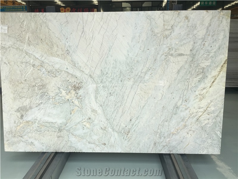 Stellar White Marble Slabs & Walling Flooring Tile