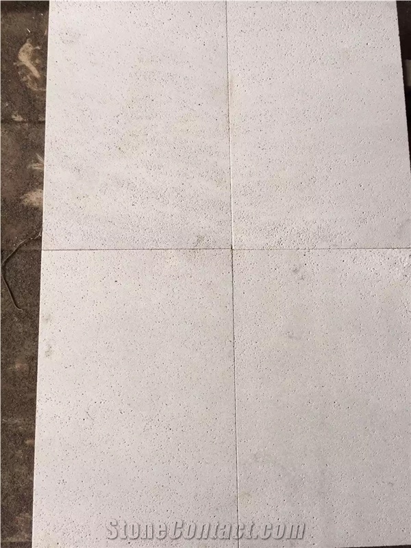 White Travertine Kitchen Walling Flooring Tiles