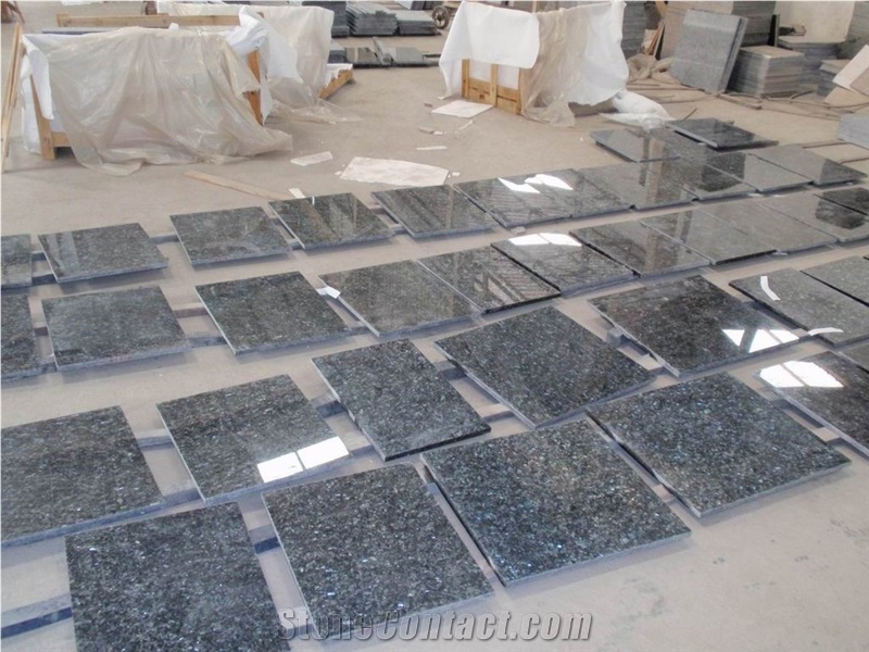 Whosale Norway Blue Pearl Granite Flooring Tile