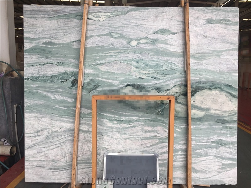 Wizard Green Marble Slabs & Walling Flooring Tiles