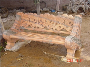 Natural Stone Outdoor Benches
