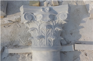 Nice Hand Carved Column Capitals