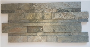 Zeera Green Slate Stone Wall Panel Z Shape
