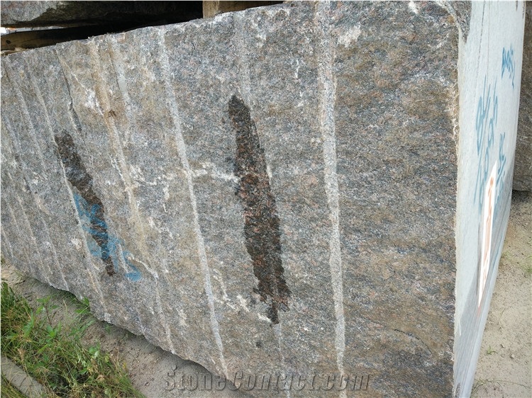 Tan Brown Granite, English Brown,Chestnut Brown Granite Blocks
