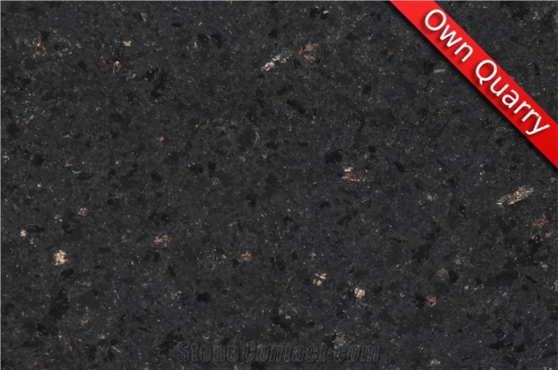 Aurum Black Granite Slabs
