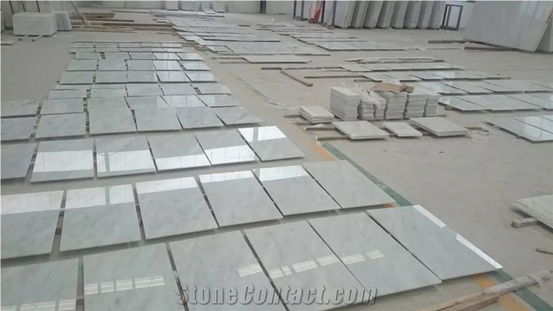 Pacific White Marble Tile Carrara Marble Slab