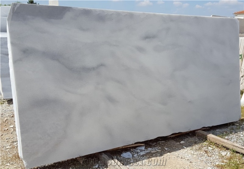 Crystallina Astir Semi-White Marble Slabs