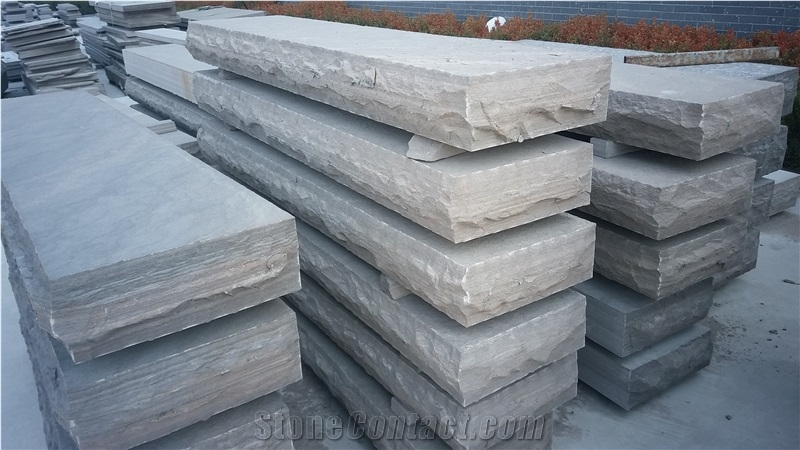 Sandstone Treads Desert Brown Sandstone Block Step