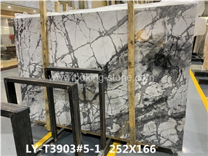 Ink Grey Marble Slab