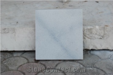 Krystallina Paggaiou Marble Tiles, Kavalas White Marble