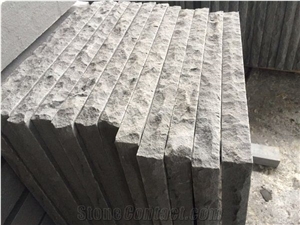 Grey Sandstone Block Treads Steps