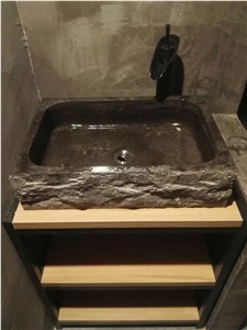 China Blue Limestone Sinks,Blue Stone Wash Basins