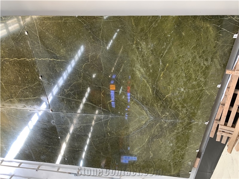 Pure Green Jade Marble for Wall and Floor Covering