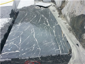 Spider Green Marble Block, India Green Marble
