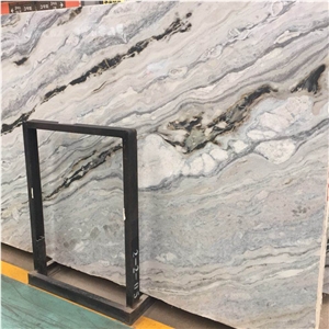 China Palissandro Blue Rivers Marble Slabs