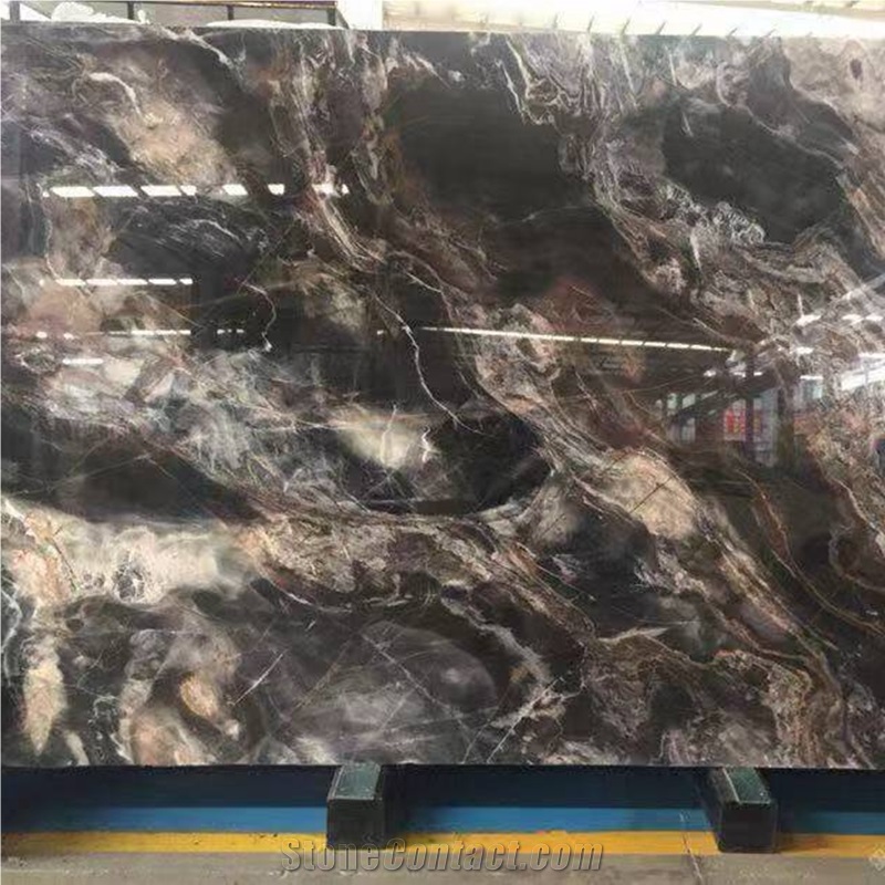 Fantasy Black Marble Slabs and Tiles