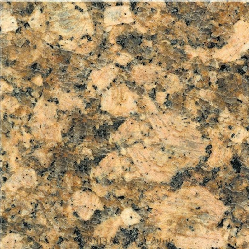 Giallo Fiorito Granite Brazil Granite Slabs