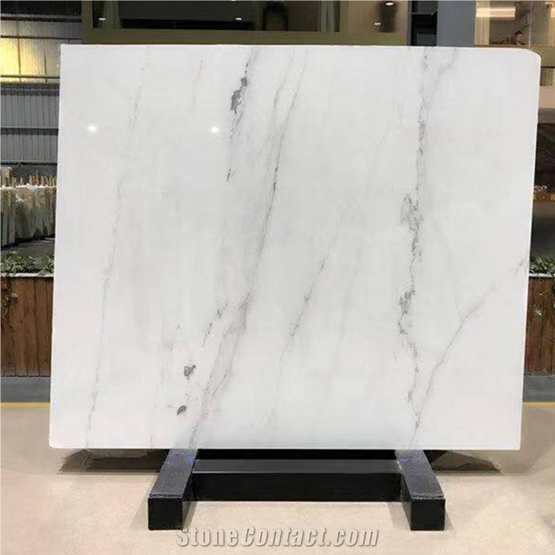 Lincoln White Marble Slabs and Wall Tiles