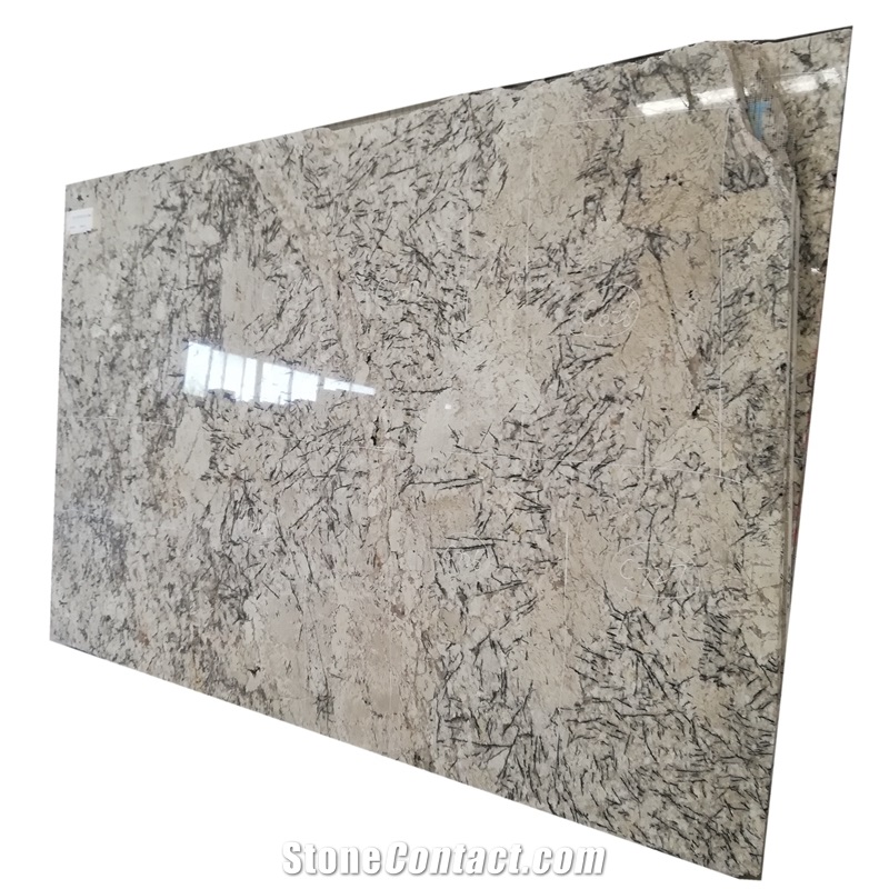 Polished Ice Blue Granite Export Price on Wall