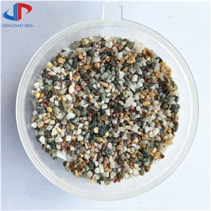 White Marble Chips Wall Coating Aggregate