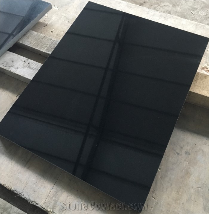 China Natural Black Granite Decoration Tiles