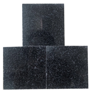 Hebei Local Black Granite Floor Covering Tiles