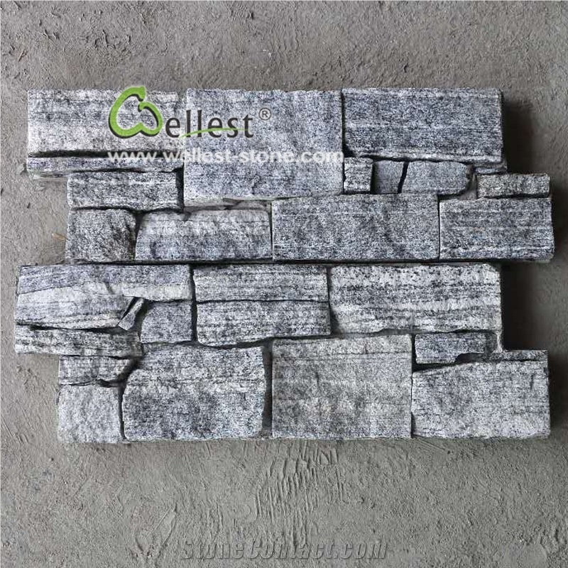Grey Granite Outside Wall Stone Veneer