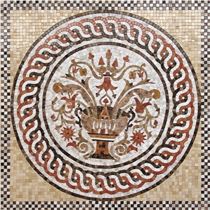Large Indoor and Outdoor Floor Pattern Medallions