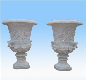 Marble Urns and Planters