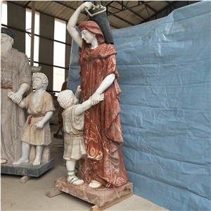 Religious Children Statues, Handcarved Sculptures