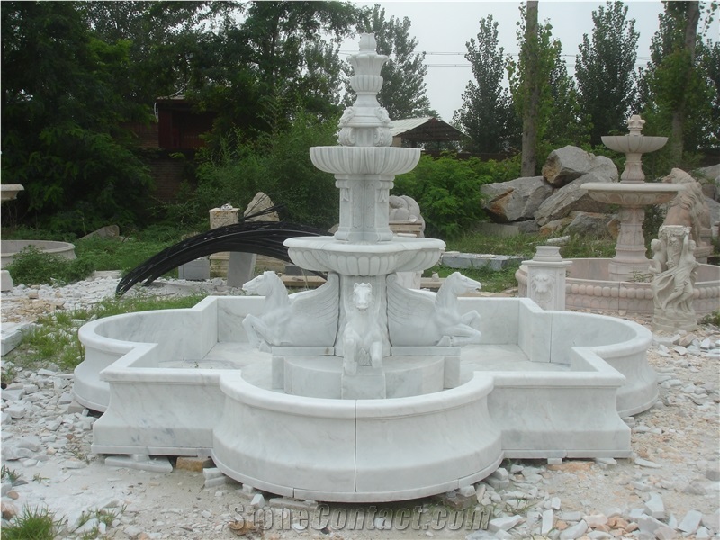 Sculptured Fountains Water Landscaping Park