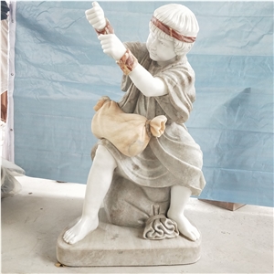 Western Children Human Sculptures, Marble Statues