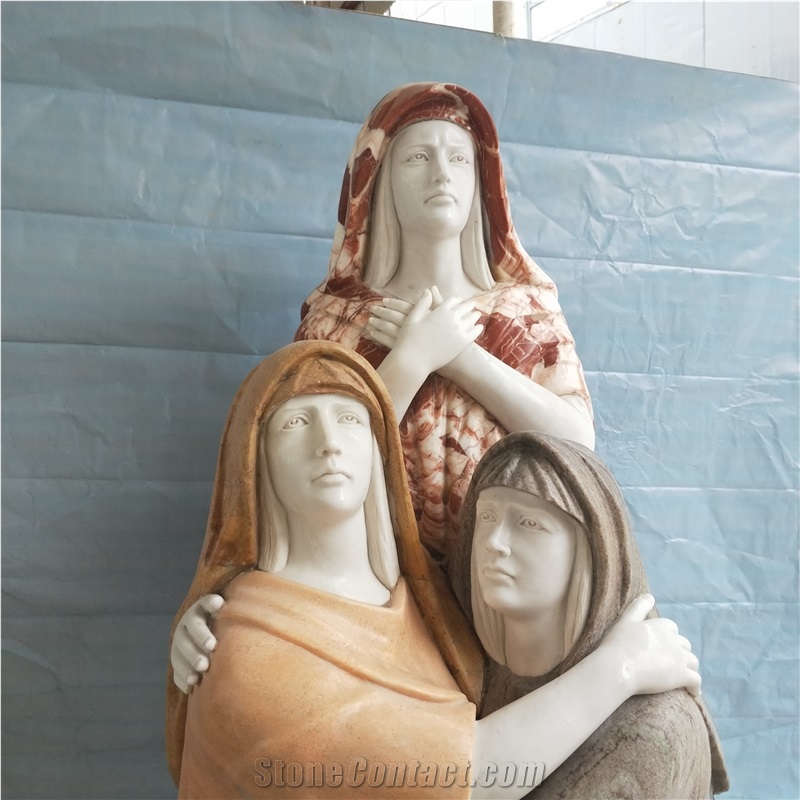 Western Statues, Human Sculptures, Handcarved Bust