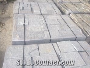 Cutting Gneiss Stone Tiles