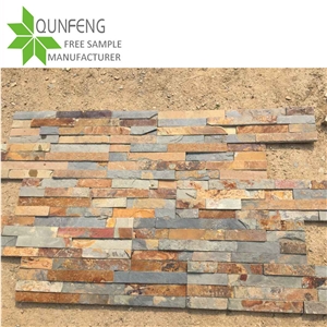 China Cultured Panel Slate Stone Wall Cladding