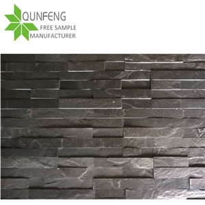 Natural Black Stone Wall Tile China Slate
